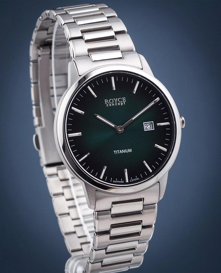 Часы Boccia Titanium 3658-01 — кварцевые, титан