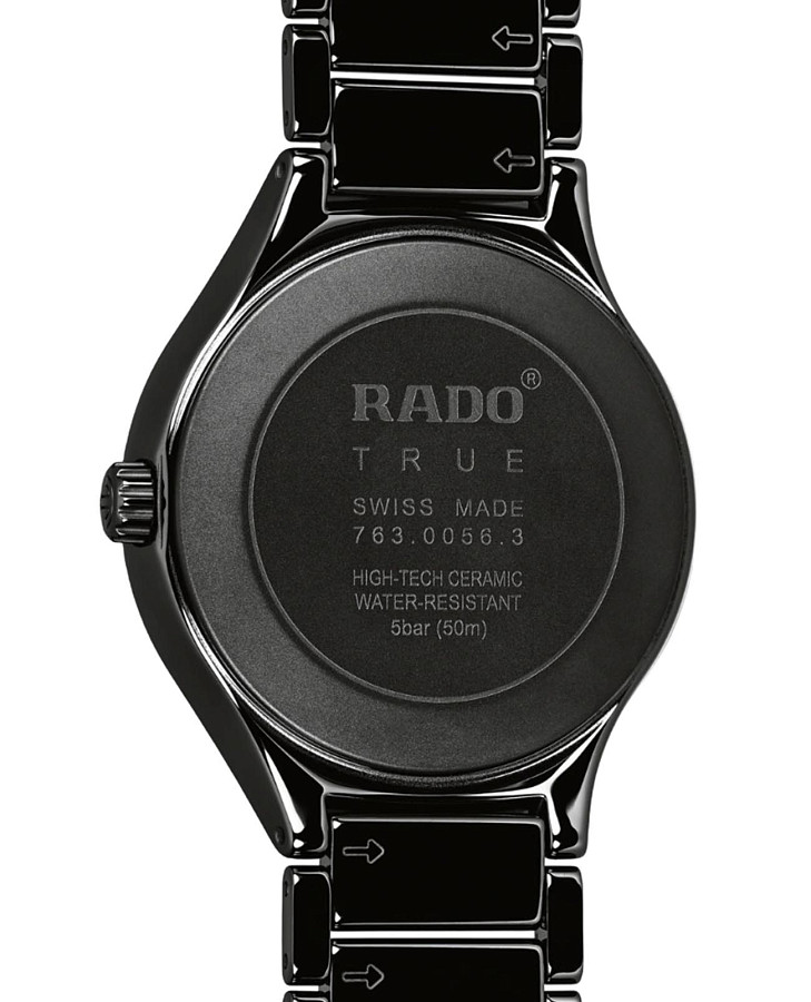 Часы Rado True Automatic Diamonds R27056732 — керамика, Швейцария