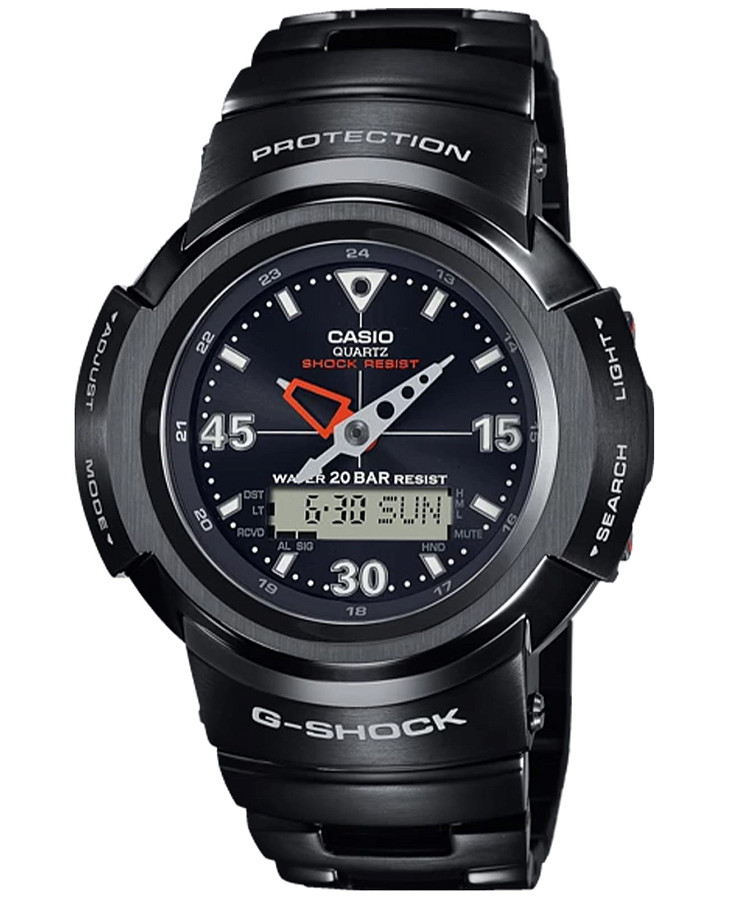 Часы Casio G-Shock AWM-500-1ADR — мужские, черный