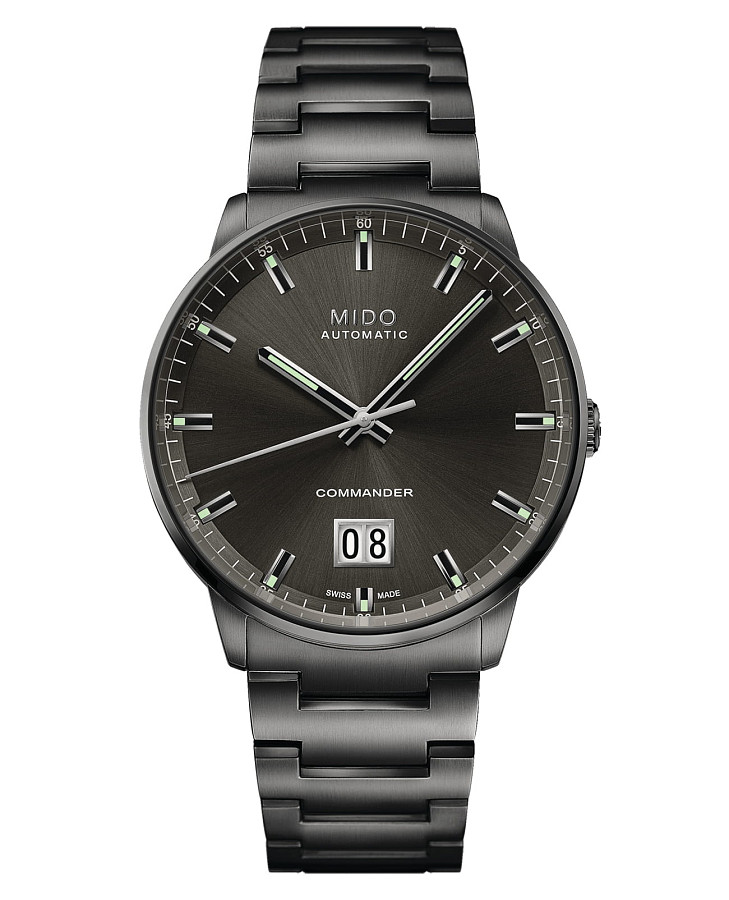 Часы Mido Commander Big Date M021.626.33.061.00 — мужские, черный