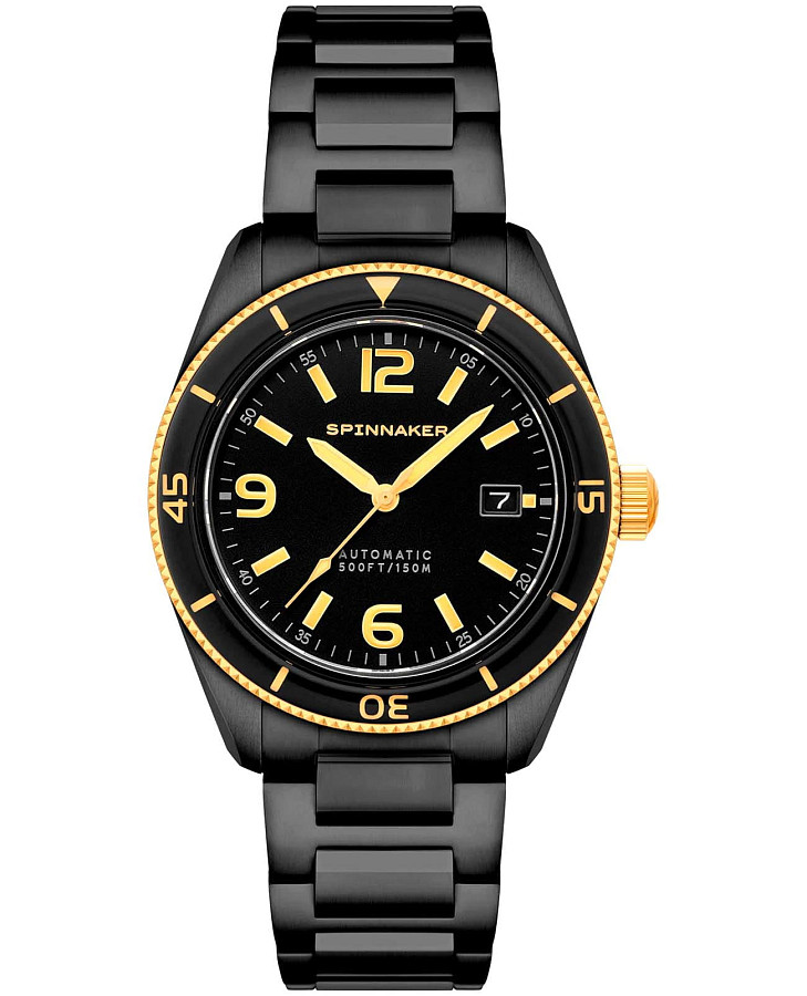 Часы Spinnaker Fleuss SP-5055-55 — мужские, черный