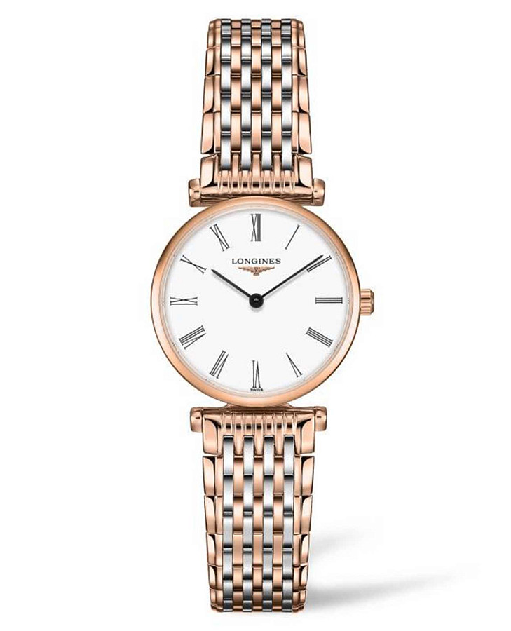 Часы Longines La Grande Classique L4.209.1.91.7 — женские, белый