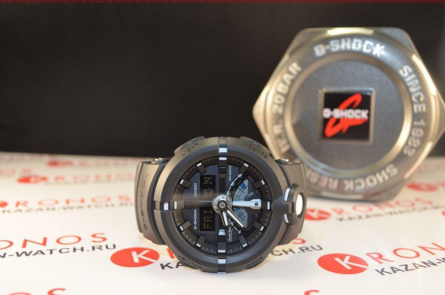 Часы Casio G-Shock GA-500-1A — электронные