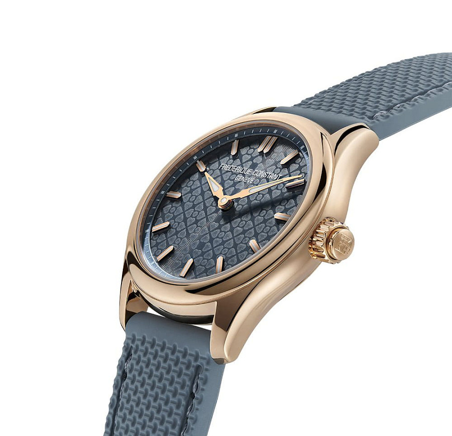 Часы Frederique Constant Smartwatch Ladies Vitality FC-286LNS3B4 — кварцевые, сталь металл