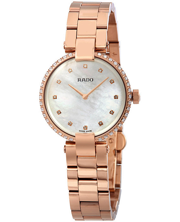 Часы Rado Coupole Classic Diamonds R22859924 — женские, перламутровый