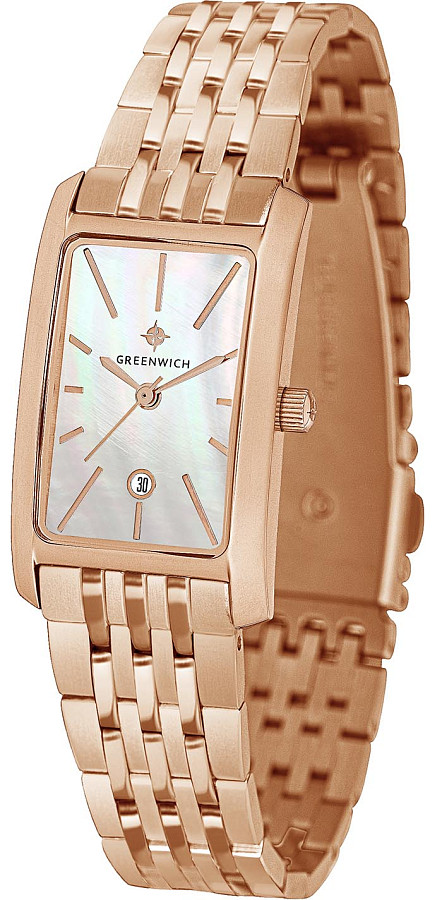 Часы Greenwich Vesta GW 511.40.13 — кварцевые, сталь металл