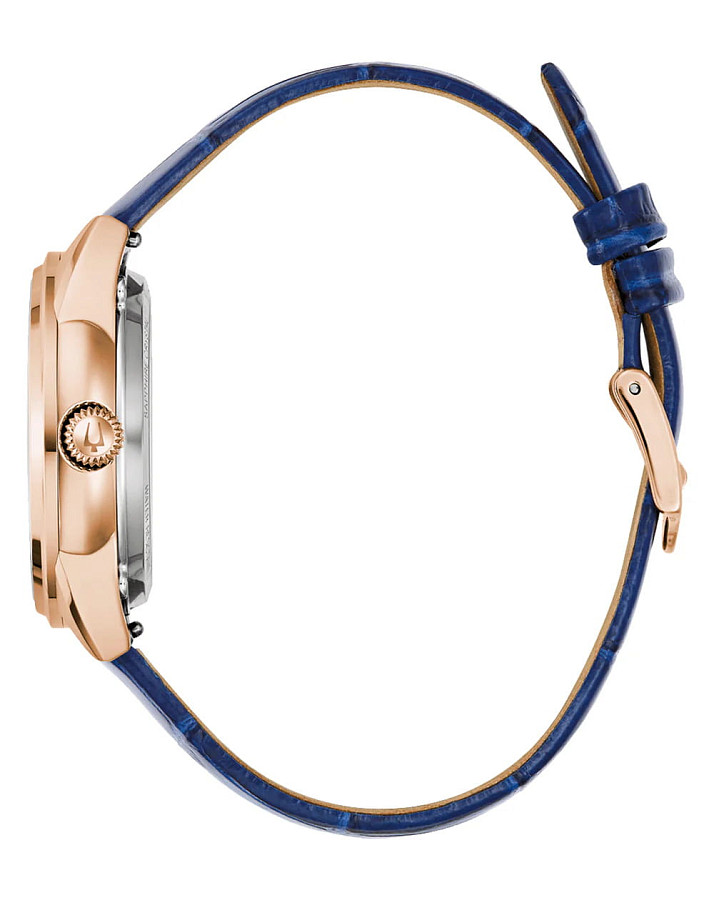 Часы Bulova Automatic Ladies 97L180 — механические, металл сталь