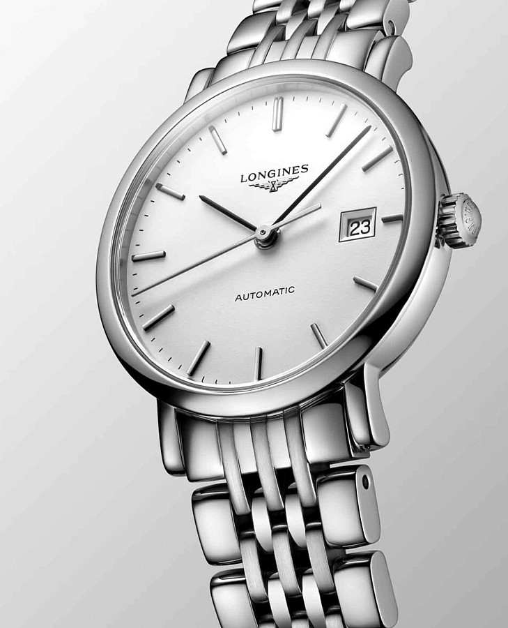 Часы Longines Elegant Collection L4.310.4.12.6 — нержавеющая сталь, женские