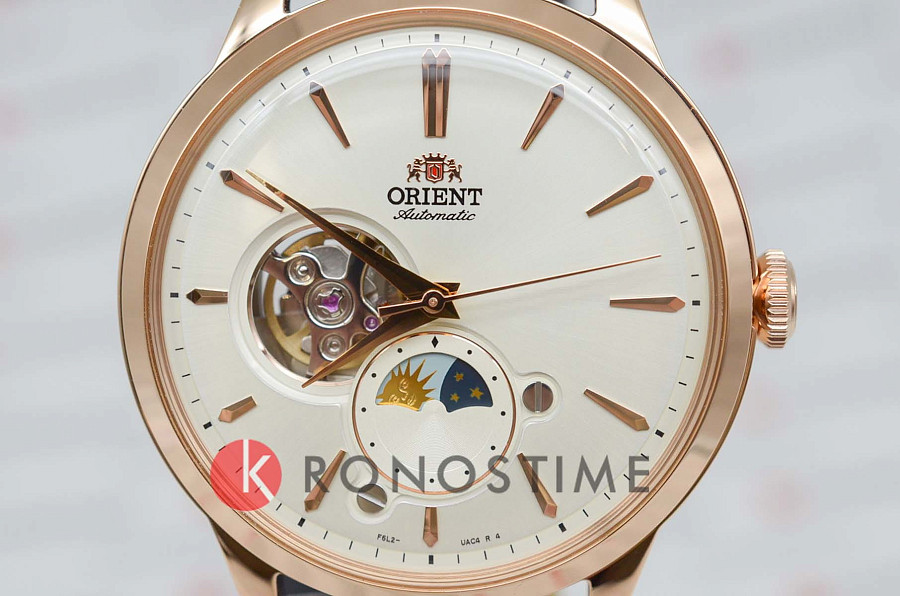 Часы Orient Sun & Moon RA-AS0102S (RN-AS0102S) — металл сталь, Япония