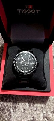Фото покупателя: Швейцарские наручные часы Tissot SuperSport Chrono T125.617.33.051.00 с хронографом
