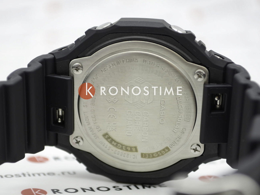 Часы Casio G-Shock GA-B2100FC-1ADR (GA-B2100FC-1A) — карбон пластик, полимер