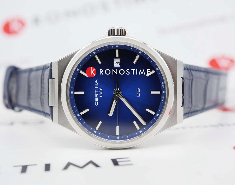 Часы Certina DS-7 Quartz C043.410.16.041.00 — Швейцария, кварцевые