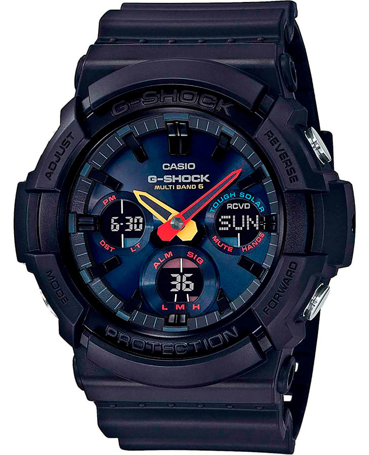 Часы Casio G-Shock GAW-100BMC-1A — мужские, серый