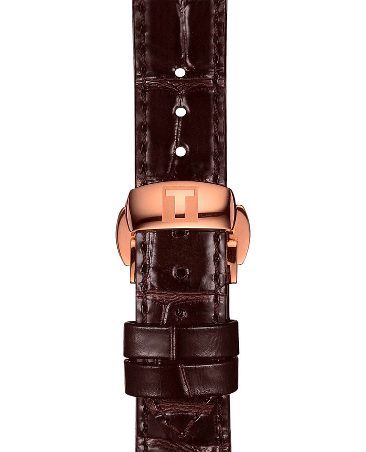 Часы Tissot Chemin des Tourelles Powermatic 80 Lady T099.207.36.447.00 — механические, металл сталь