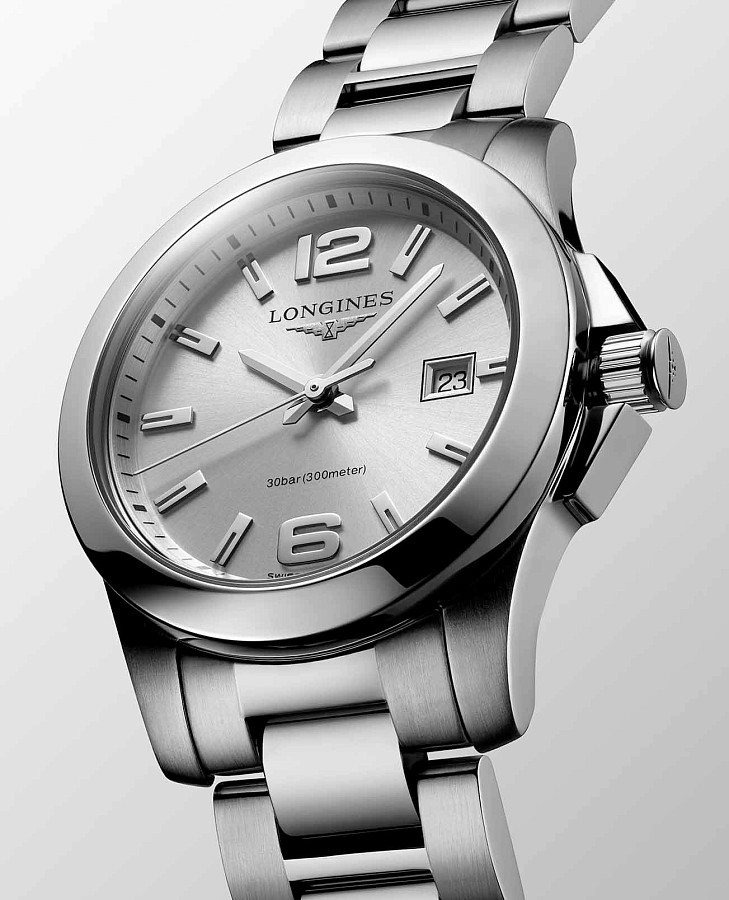 Часы Longines Conquest L3.376.4.76.6 — сталь металл, Швейцария
