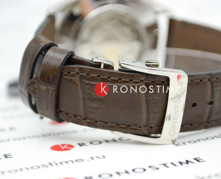 Часы Orient Star RE-AV0006Y (RE-AV0008Y) — мужские, коричневый