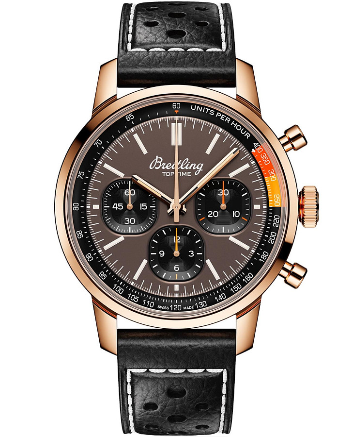 Часы Breitling Top Time B01 RB01761A1Q1X1 — мужские, коричневый