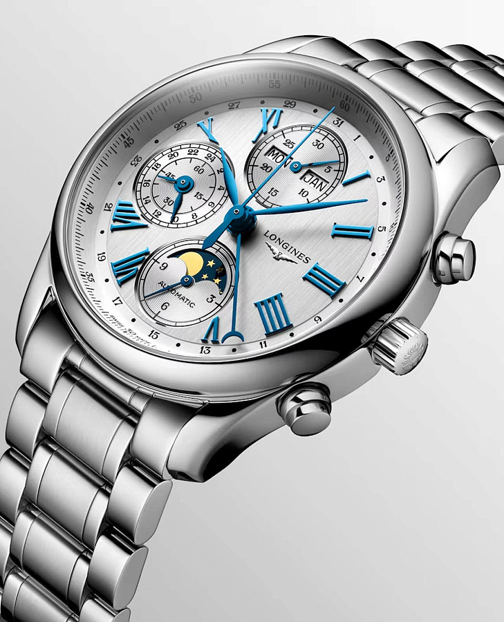Часы Longines Master Collection L2.673.4.71.6 — мужские, нержавеющая сталь