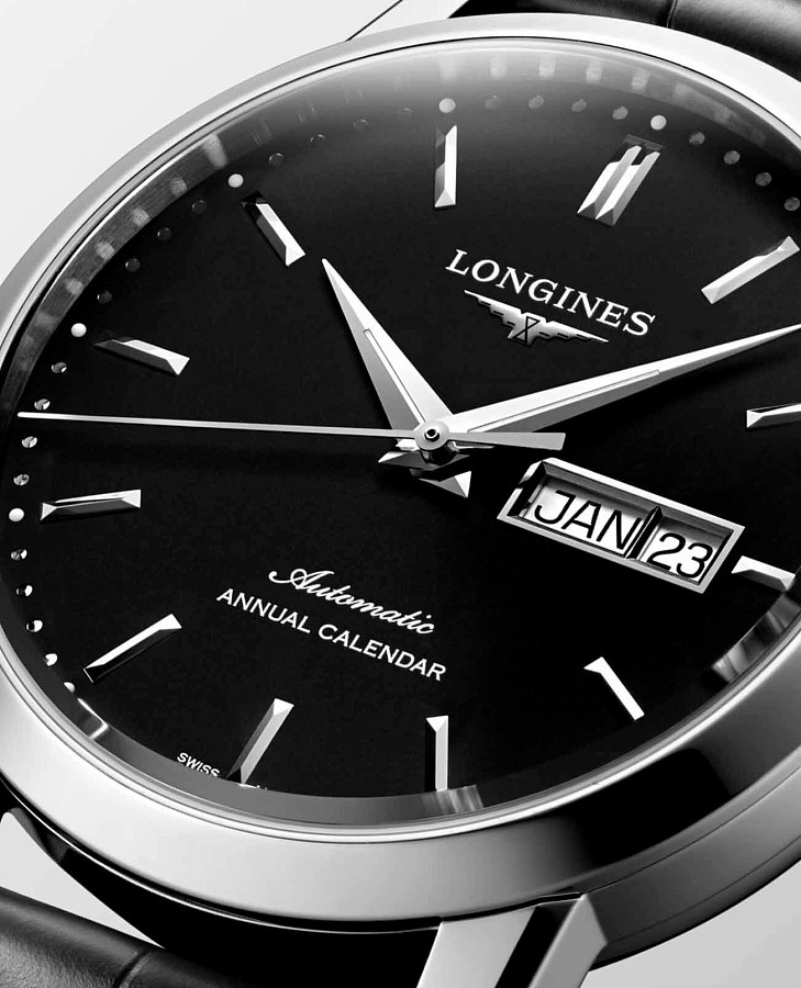 Часы Longines 1832 L4.827.4.52.0 — сталь металл, Швейцария