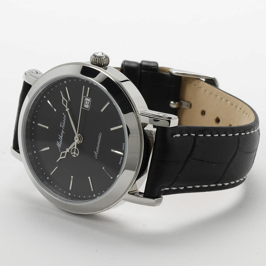 Часы Mathey-Tissot City Auto HB611251ATAN — кожаный, мужские