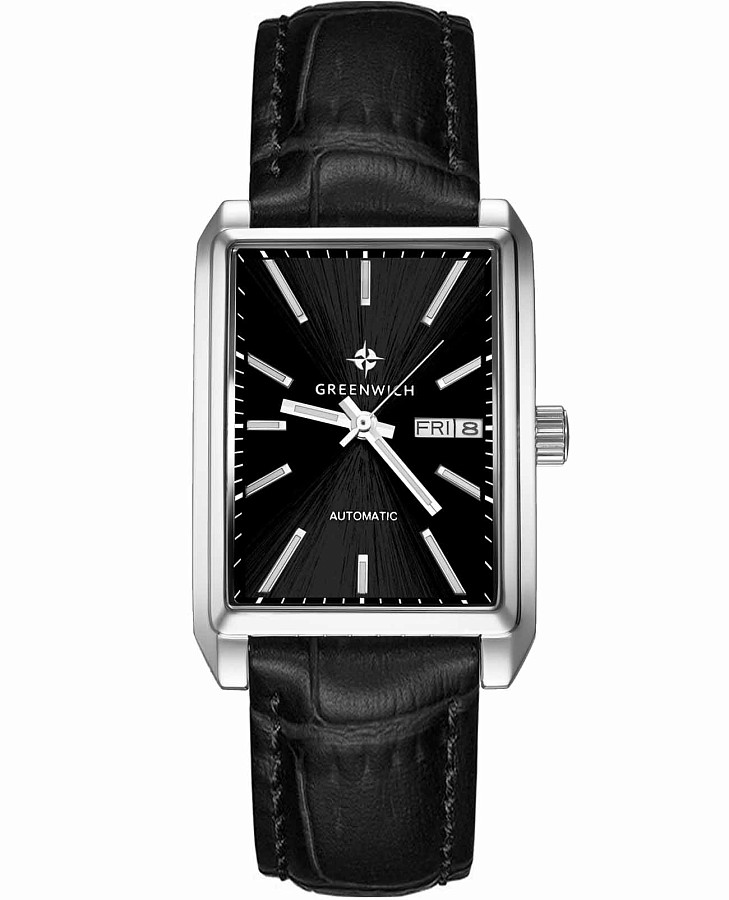 Часы Greenwich Caravel GW 564.11.11 — мужские, черный
