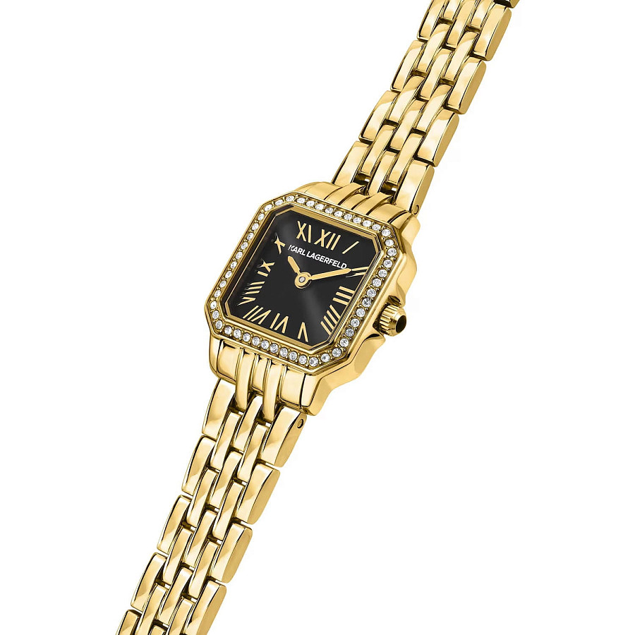 Часы Karl Lagerfeld Icon Square Mini R0553111502 — кварцевые, металл сталь