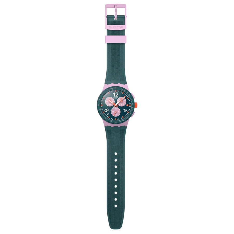 Часы Swatch Moment Of Rose SUSP400 — силикон, мужские
