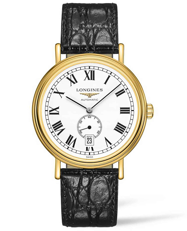 Часы Longines Presence L4.905.2.11.2 — мужские, белый