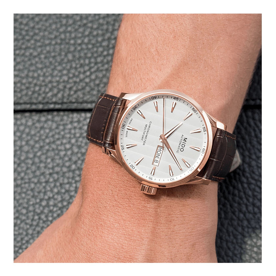 Часы Mido Multifort Chronometer 1 M038.431.36.031.00 — артикул M0384313603100