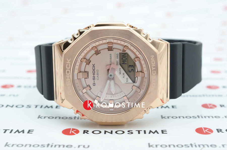 Часы Casio G-Shock GM-S2100PG-1A4 — женские, черный