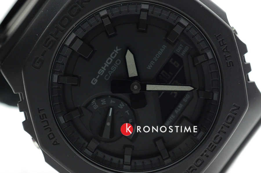 Часы Casio G-Shock GA-2100-1A1NDR (GA-2100-1A1) — карбон пластик, пластик