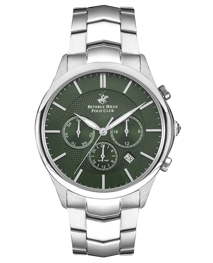 Часы Beverly Hills Polo Club BP3232X.370 — мужские, зеленый