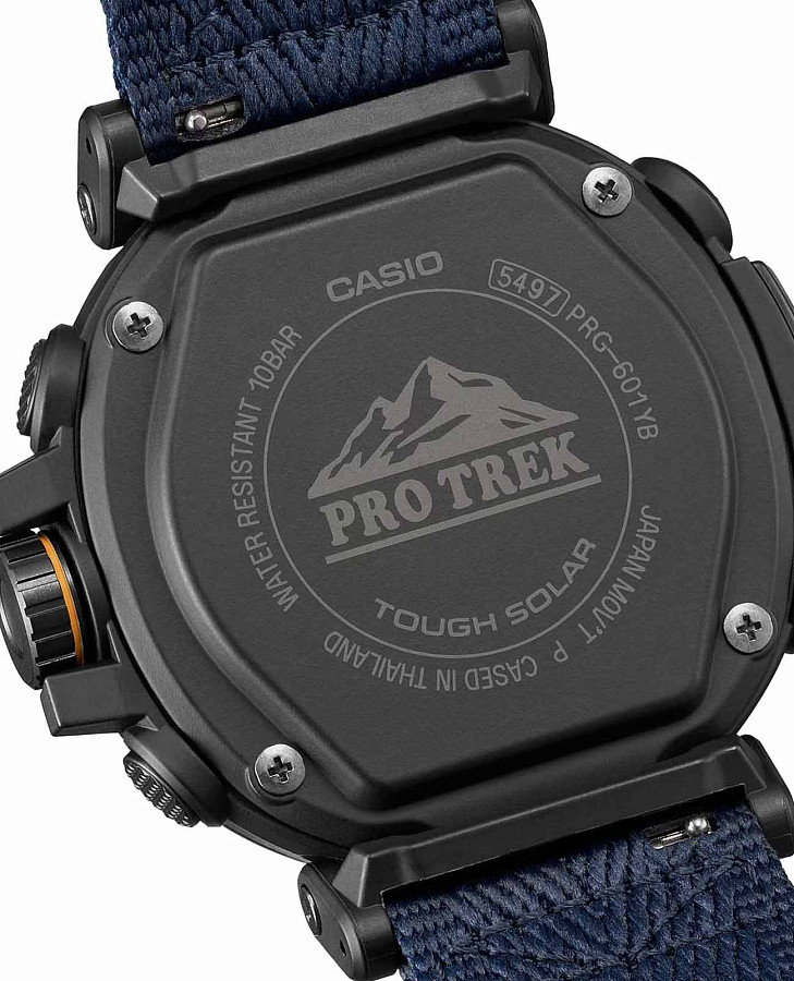 Часы Casio Pro Trek PRG-601YB-2DR (PRG-601YB-2) — синий, пластик сталь металл