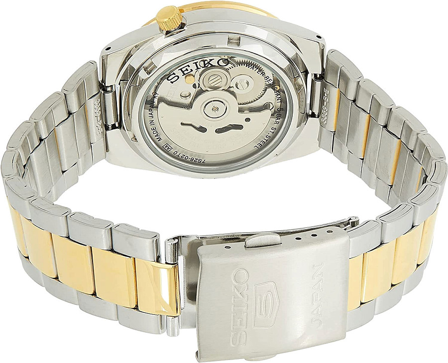 Часы Seiko 5 Regular SNKE04J1 — нержавеющая сталь с pvd-покрытием, мужские