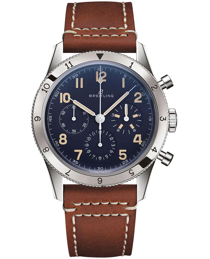 Часы Breitling Classic AVI AVI 1953 Edition LB0920131C1X1 — мужские, синий