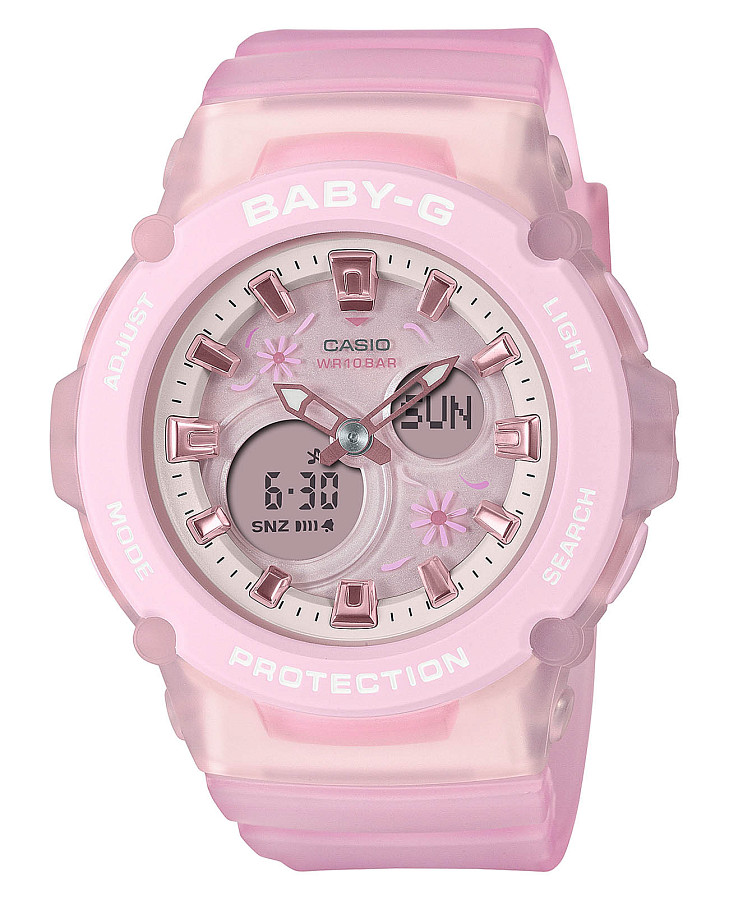 Часы Casio Baby-G BGA-270FL-4A — женские, розовый