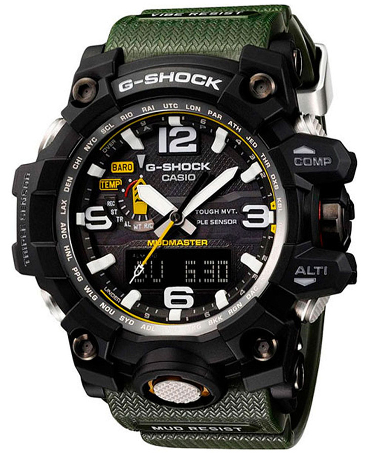 Часы Casio G-Shock GWG-1000-1A3 — мужские, черный