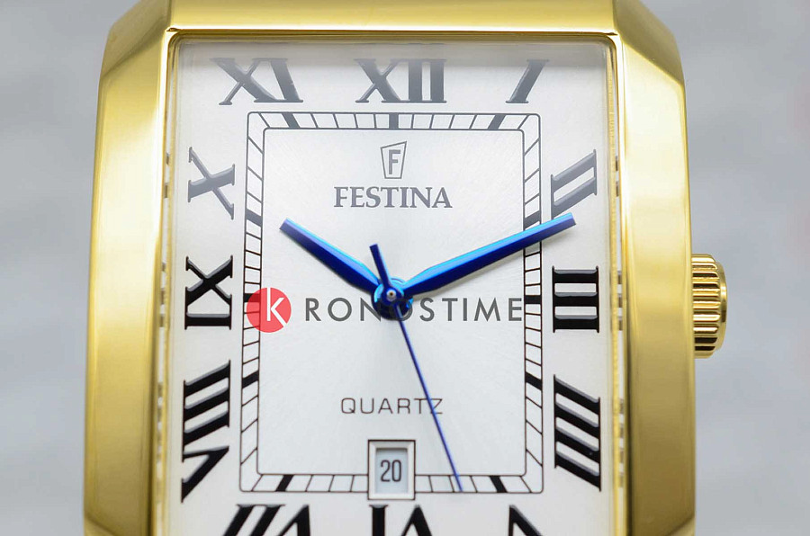 Часы Festina On The Square F20678/1 — нержавеющая сталь с pvd-покрытием, мужские