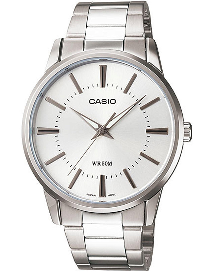 Часы Casio Collection MTP-1303D-7AVDF (MTP-1303D-7A) — мужские, белый