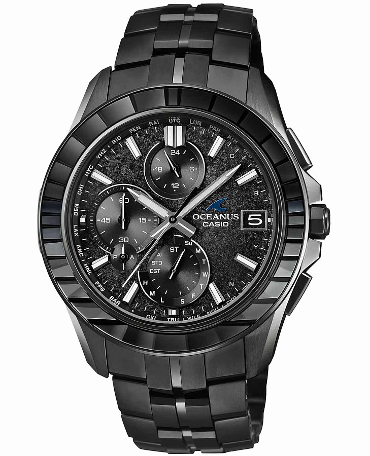 Часы Casio Oceanus OCW-S7000CN-1A — мужские, черный