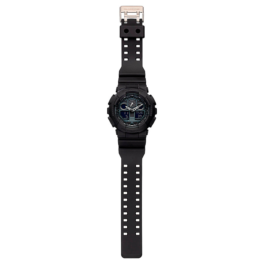 Часы Casio G-Shock GA-100-1A1DR (GA-100-1A1) — мужские, черный