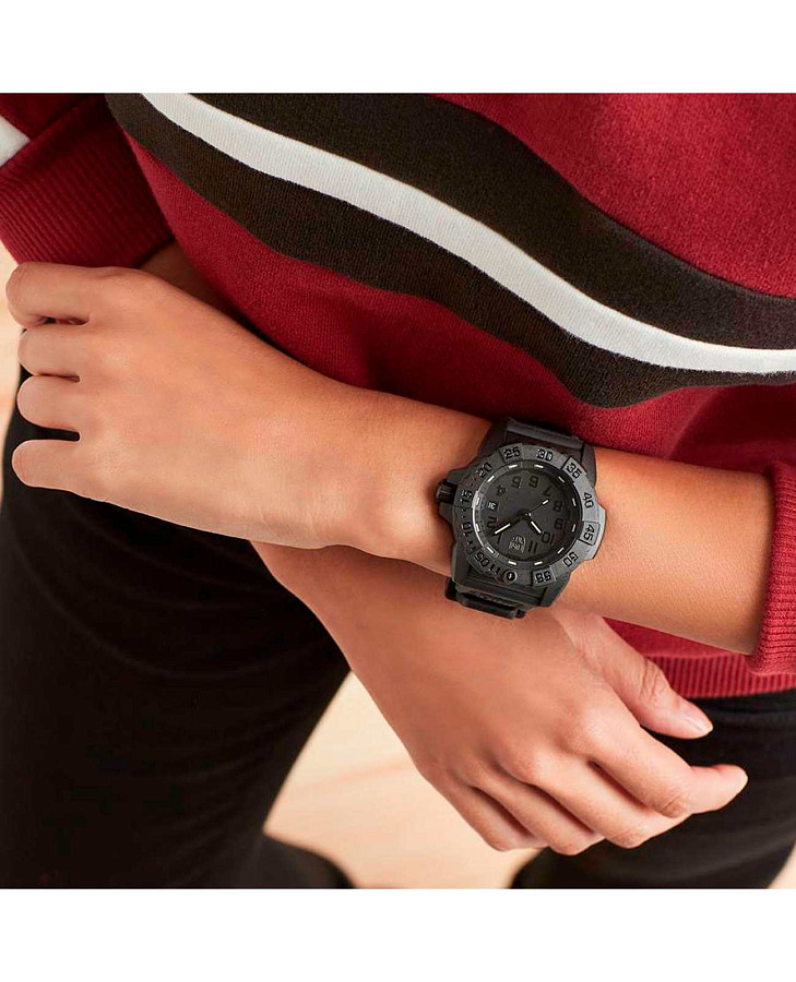 Часы Luminox Navy SEAL XS.3501.BO.F — мужские, полиуретан