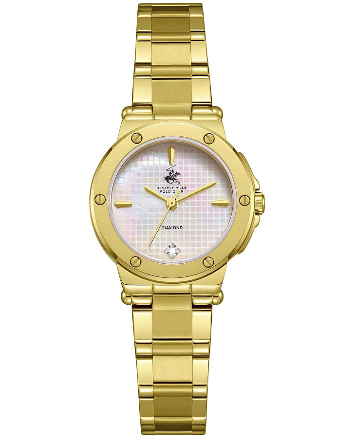 Часы Beverly Hills Polo Club BP3769X.120 — женские, перламутровый