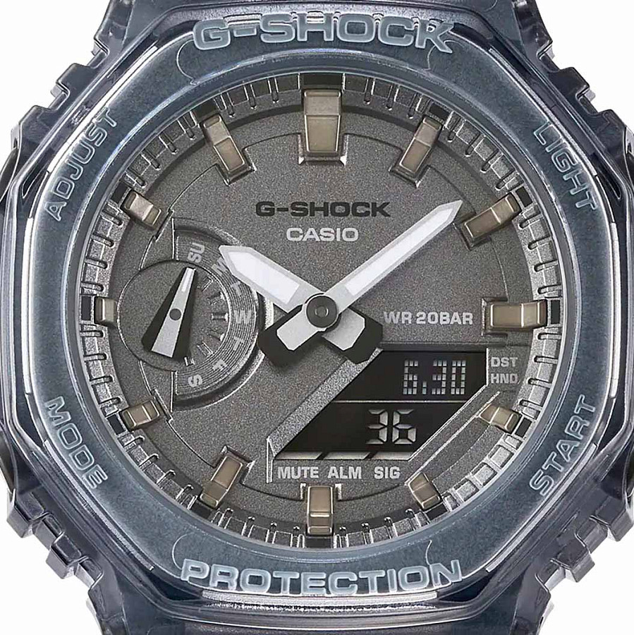 Часы Casio G-Shock GMA-S2100SK-1A — пластик, Япония