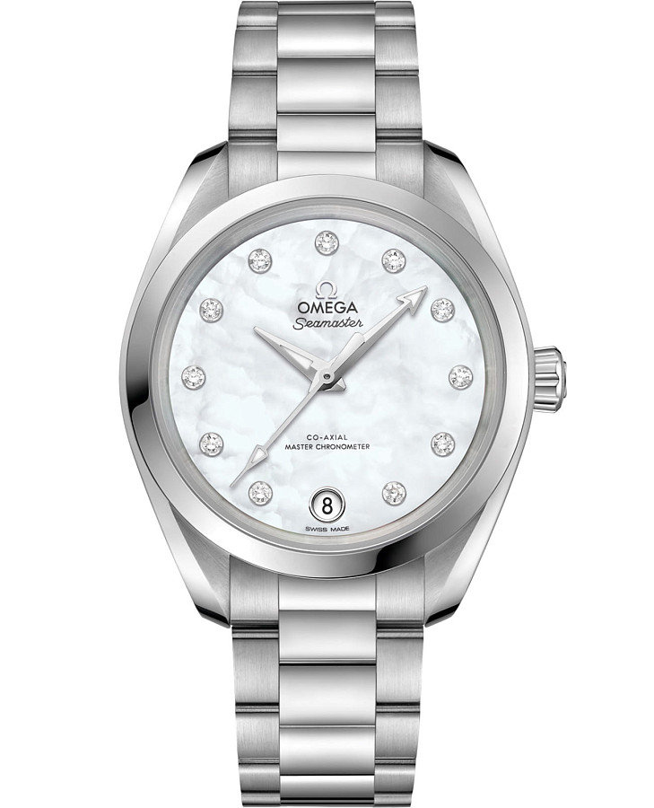 Часы Omega Seamaster Aqua Terra 220.10.34.20.55.001 — женские, белый