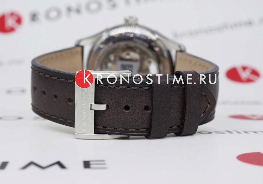Часы Hamilton Jazzmaster Skeleton Auto H42535541 — механические, Швейцария, мужские