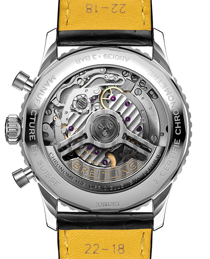 Часы Breitling Navitimer B01 Chronograph 41 AB0139211B1P1 — кожаный, мужские