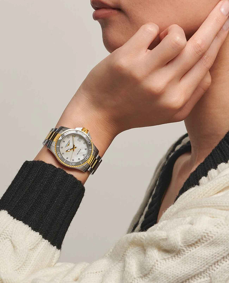 Часы Longines HydroConquest L3.370.3.87.6 — Швейцария, кварцевые