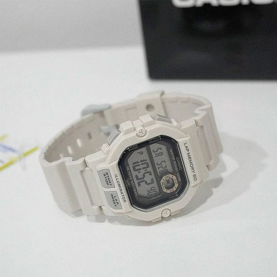Часы Casio Collection WS-1400H-8A — кварцевые, пластик