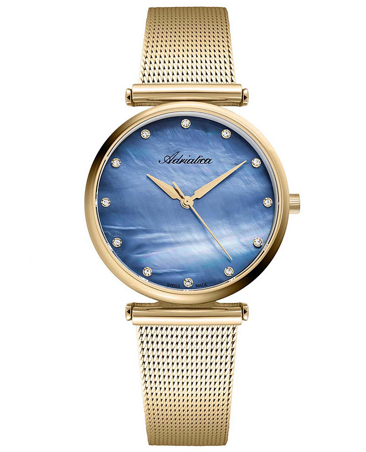 Часы Adriatica A3712.114ZQ — женские, синий